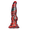 MONSTERED Gode Fantasy GAKARIX 20 x 5.5cm Noir et Rouge